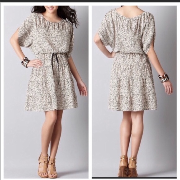 LOFT Dresses & Skirts - Ann Taylor LOFT speckled peasant dress